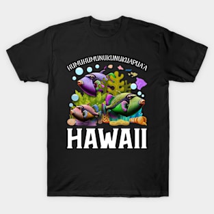 Humuhumunukunukuapua'a Hawaii Hawaiian Reef Triggerfish T-Shirt